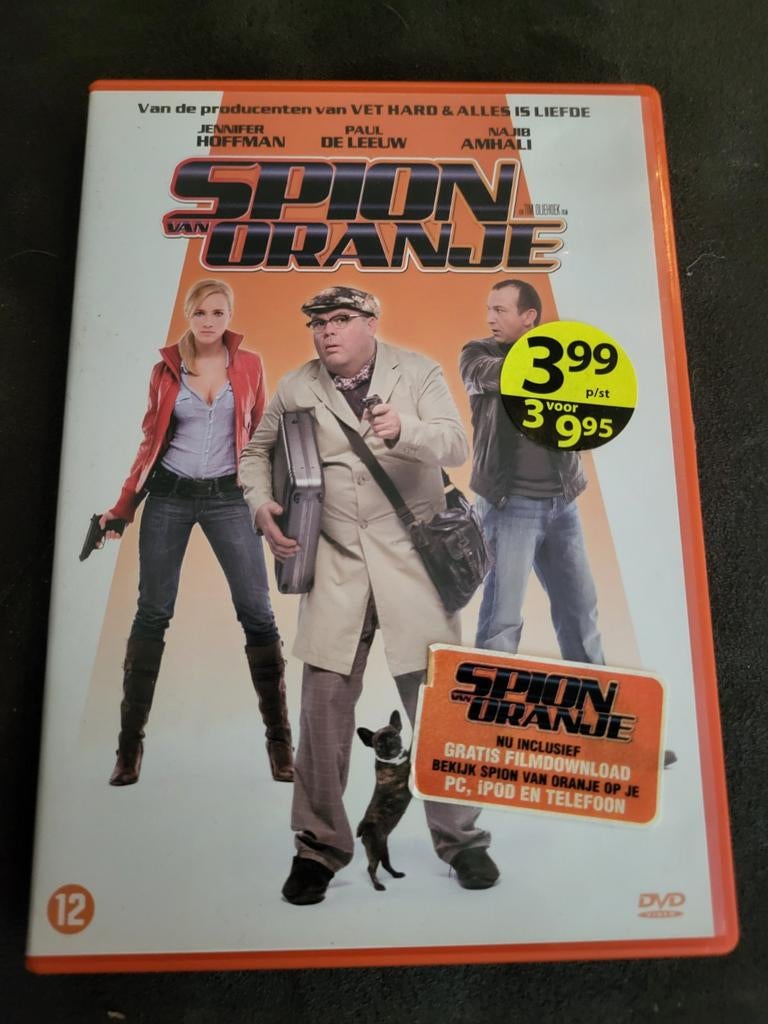 Spion van Oranje DVD, Vanaf 12 jaar, Ophalen of Verzenden, Gebruikt, Overige genres
