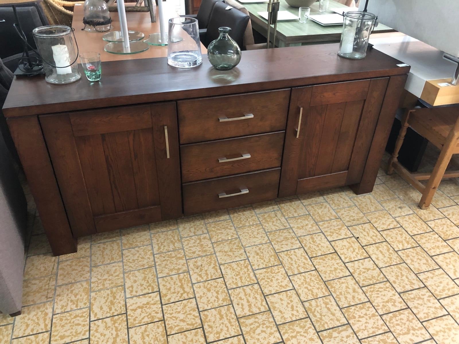 Mooi houten dressoir met lades en deuren, Huis en Inrichting, Ophalen, 150 tot 200 cm, Zo goed als nieuw, Nvt