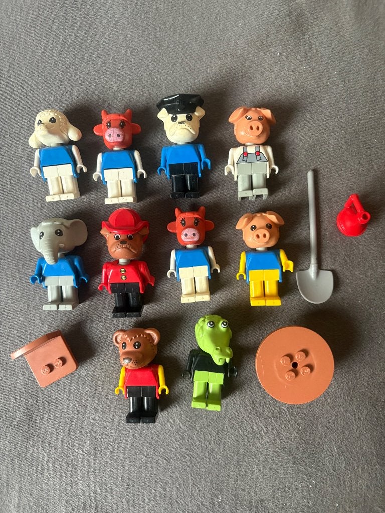 Lego fabuland poppetjes, Ophalen of Verzenden, Gebruikt, Lego