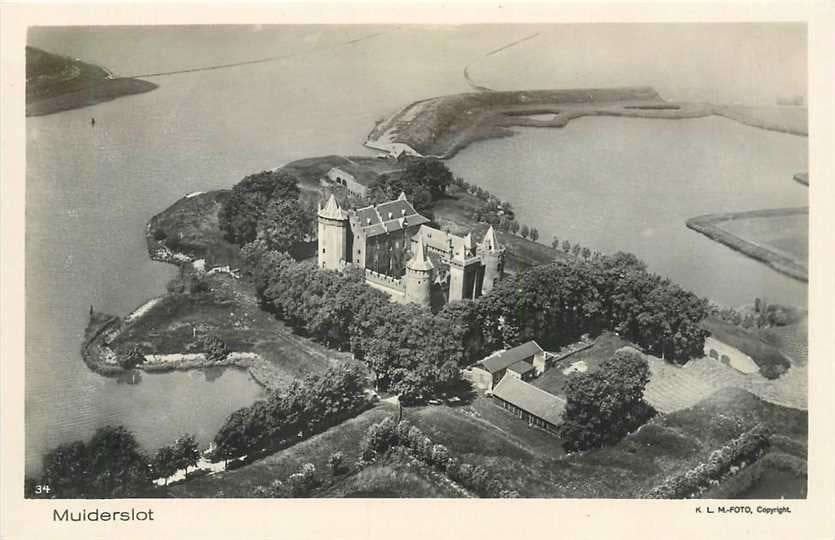 300-169-021 Muiden Muiderslot, Verzamelen, Verzenden, Voor 1920, Noord-Holland