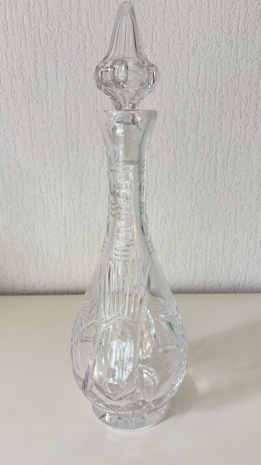 Kristallen Vintage Karaf voor Sterke Drank - Decoratief, Antiek en Kunst, Antiek | Glas en Kristal, Ophalen of Verzenden