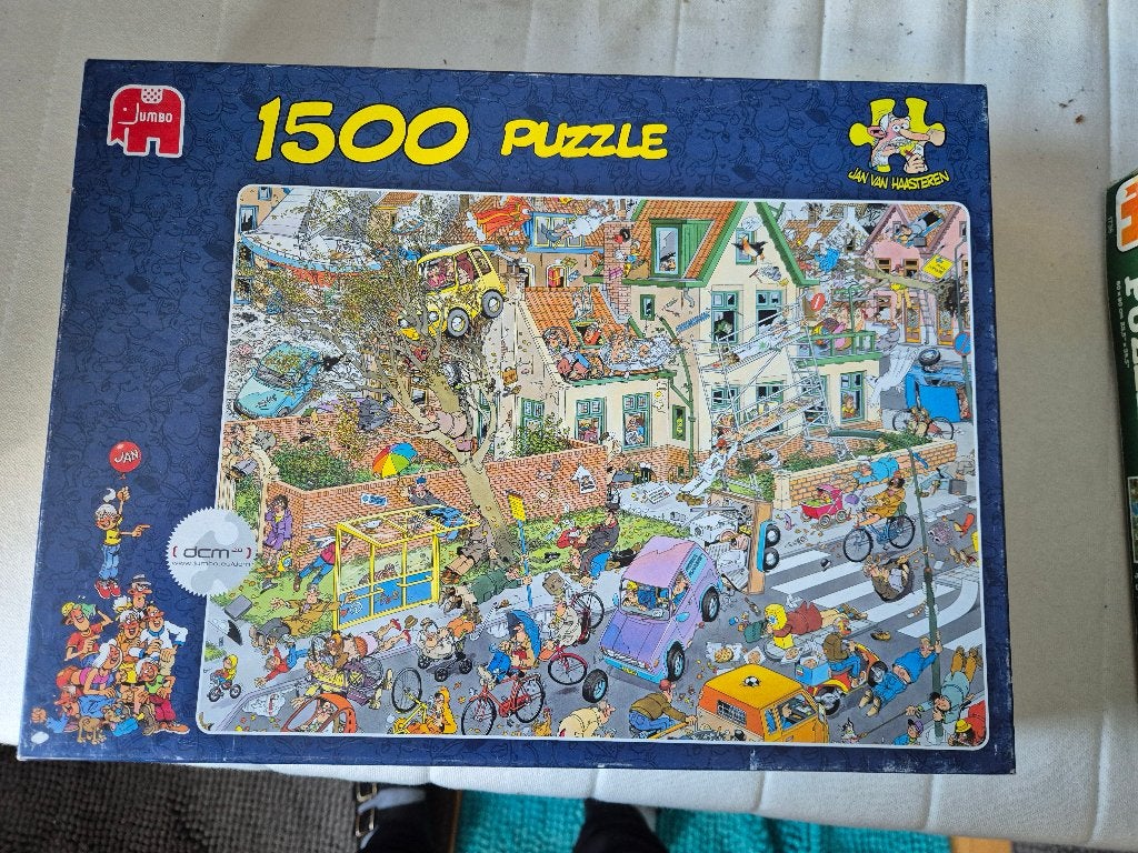 Heel veel Jan van Haasteren puzzels, Ophalen of Verzenden, 500 t/m 1500 stukjes, Zo goed als nieuw, Legpuzzel
