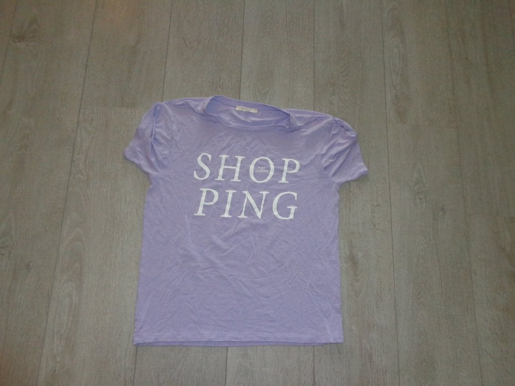lila damest-shirt van Nikkie, maat 40, Kleding | Dames, T-shirts, Maat 38/40 (M), Paars, Ophalen of Verzenden, Zo goed als nieuw