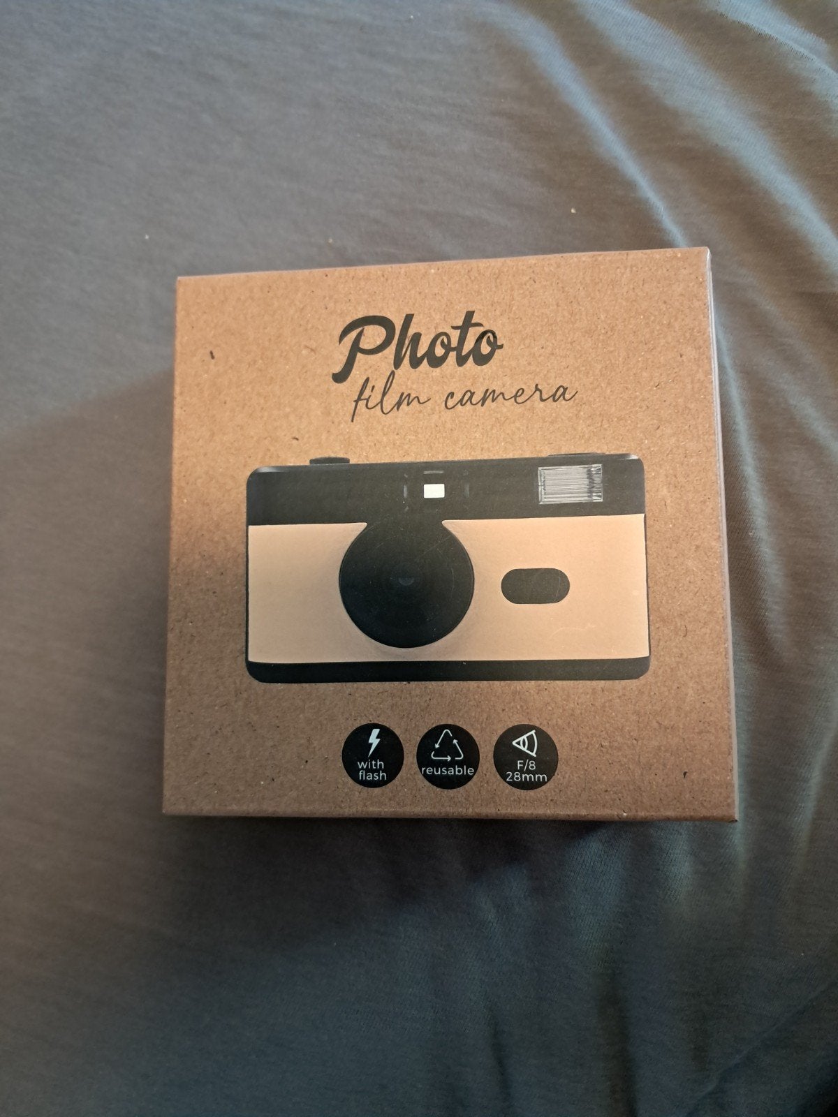 Photo film camera - Herbruikbare analoge camera met flits, Ophalen of Verzenden, Nieuw, Compact, Overige Merken