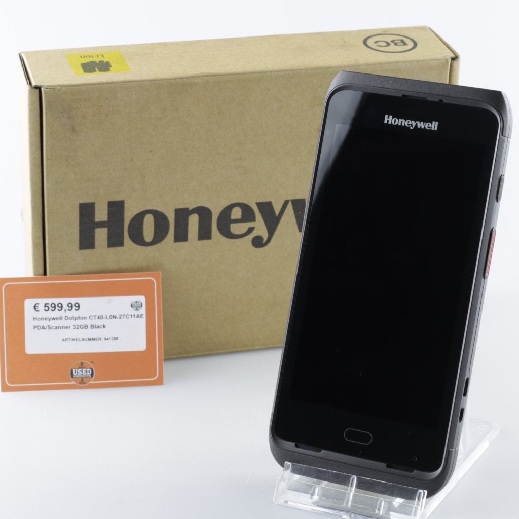 Honeywell Dolphin CT40-L0N-27C11AE PDA/Scanner 32GB Black, Telecommunicatie, Mobiele telefoons | Overige merken, Honeywell, Zo goed als nieuw