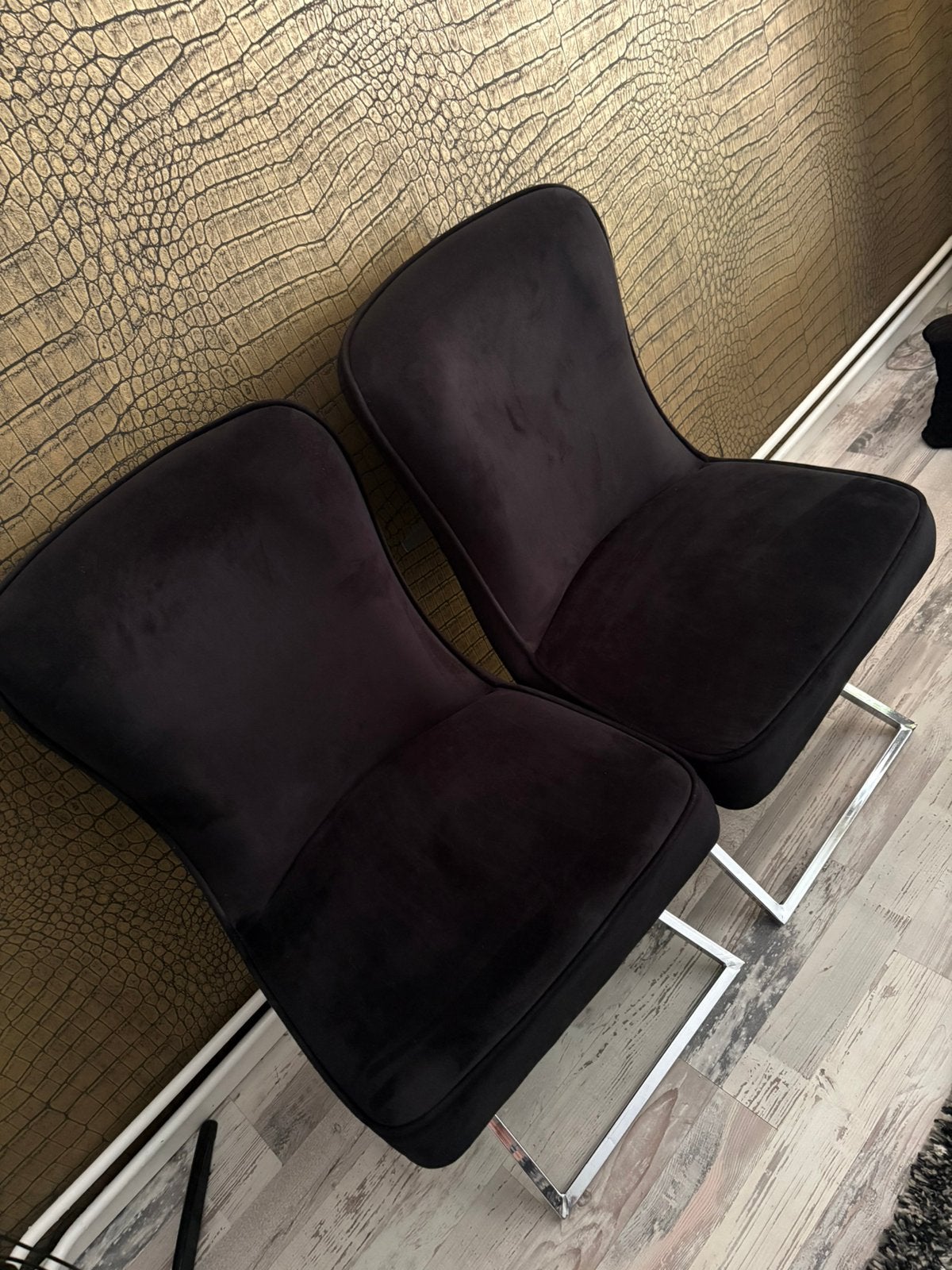 2 eetkamerstoelen rixos, Ophalen, Zo goed als nieuw, 50 tot 75 cm