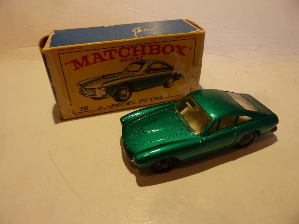 MATCHBOX:  nr.75   FERRARI BERLINETTA >>>MINT<<< + DOOSJE, Ophalen of Verzenden, Nieuw, Auto