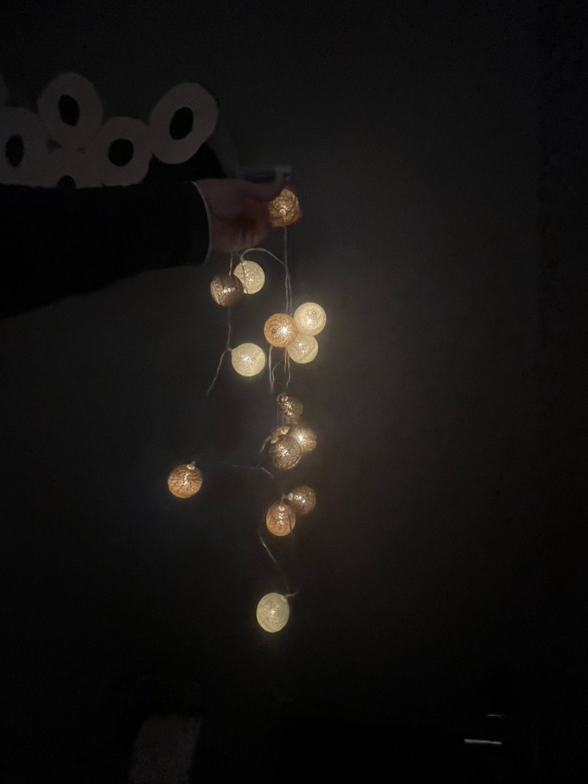 Gratis lichtslinger, Ophalen, Gebruikt, Meerkleurig, Textiel