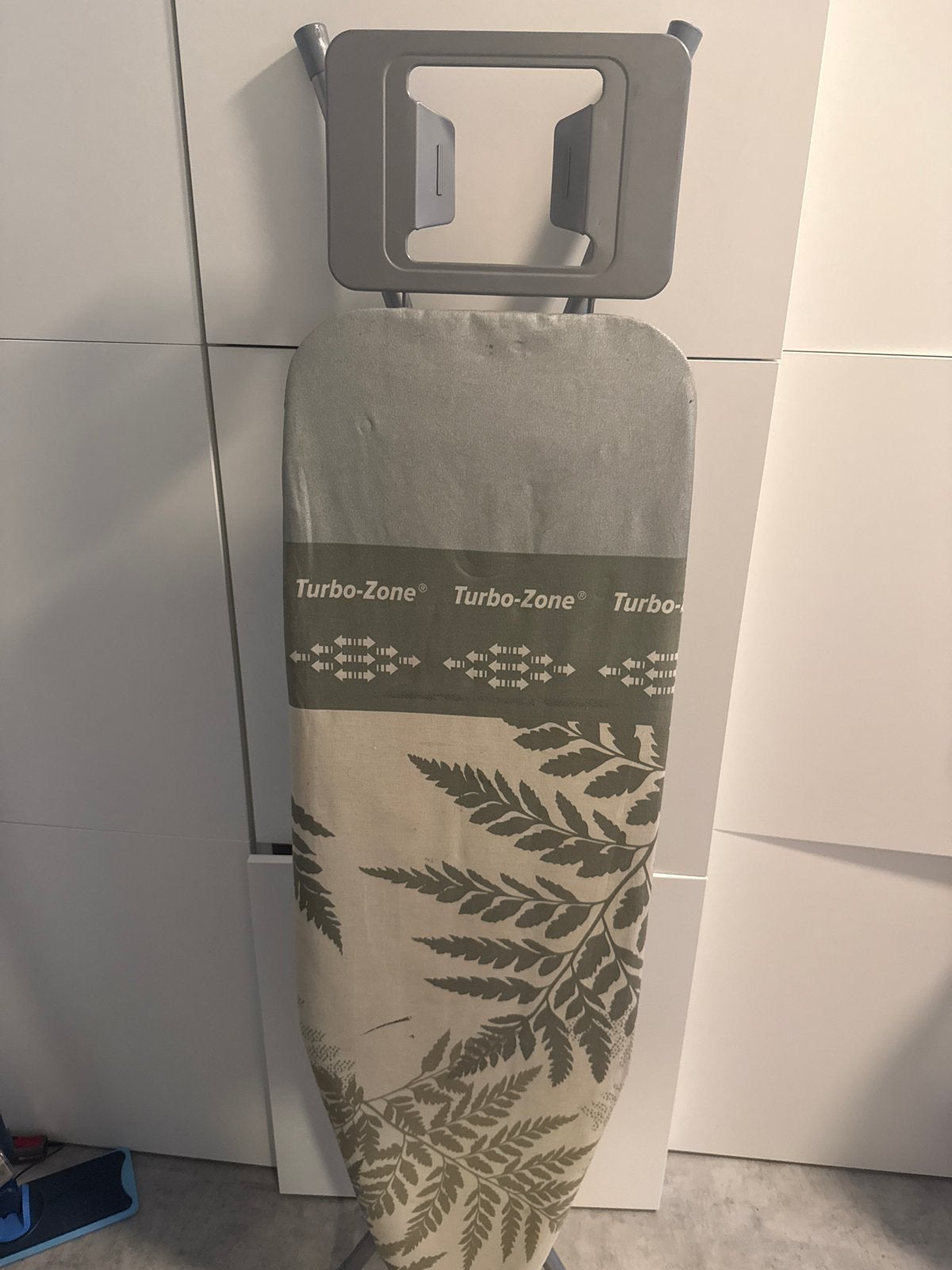 Strijkplank met Turbo-Zone en plantenprint, Ophalen, Gebruikt
