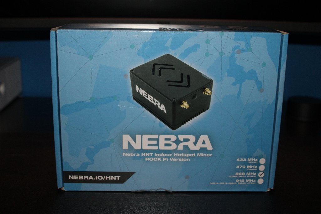 Nebra HNT Indoor Hotspot Miner Rock Pi 868MHz EU868 – Nieuw, Ophalen of Verzenden, Nieuw, Nebra