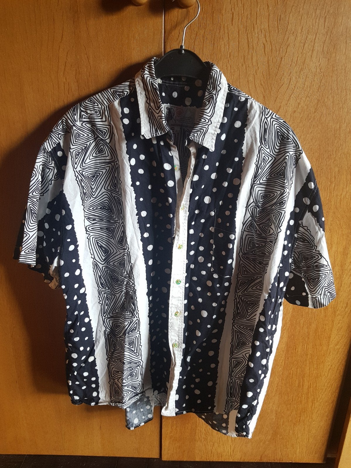 Zwart/witte Novecento dames blouse – maat XL, Ophalen of Verzenden, Maat 46/48 (XL) of groter, Zwart