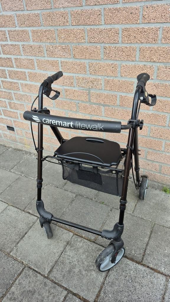 Rollator, Diversen, Rollators, Lichtgewicht, Opvouwbaar, Ophalen