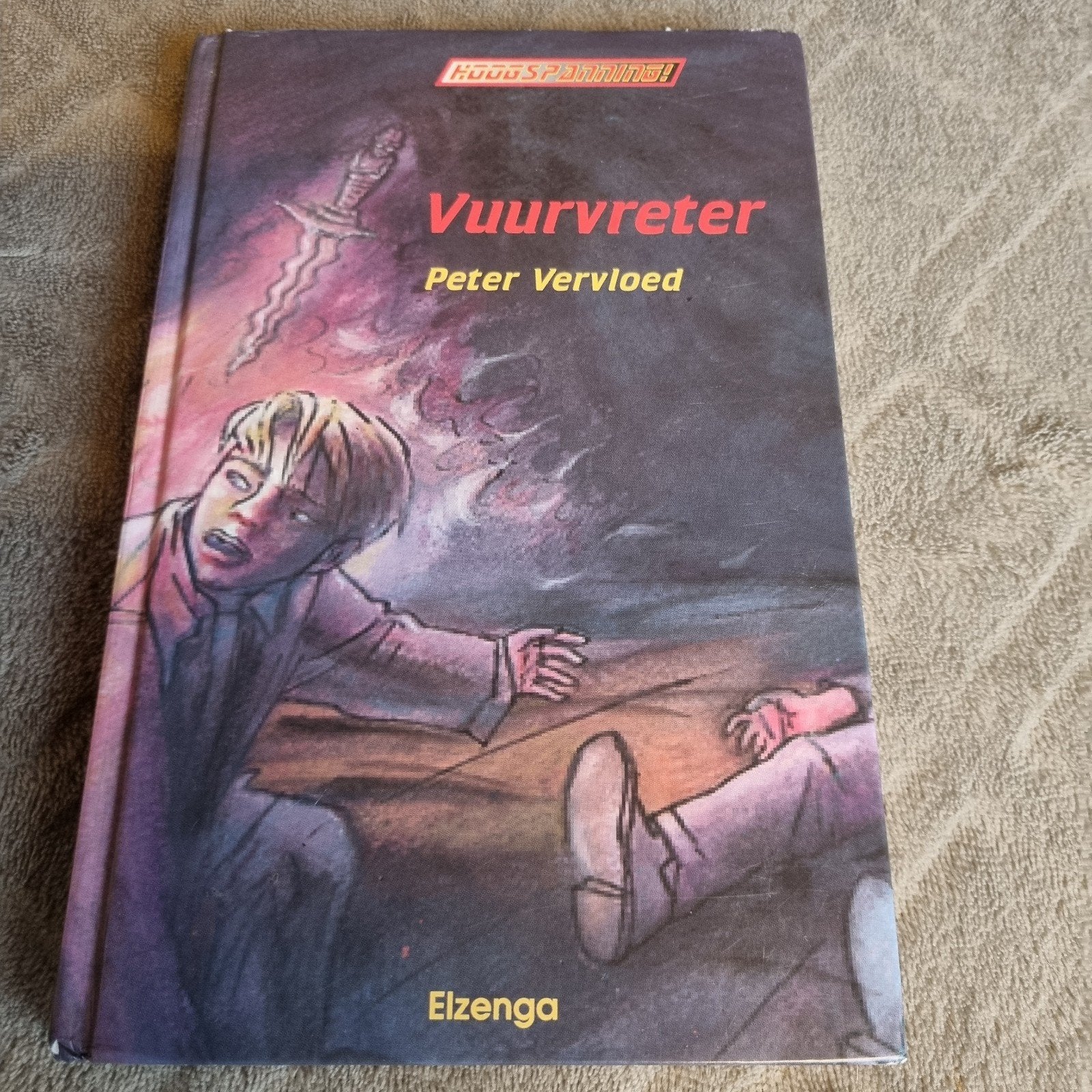 Vuurvreter - Peter Vervloed (Hoogspanning!), Ophalen of Verzenden, Gelezen, Peter Vervloed, Fictie algemeen