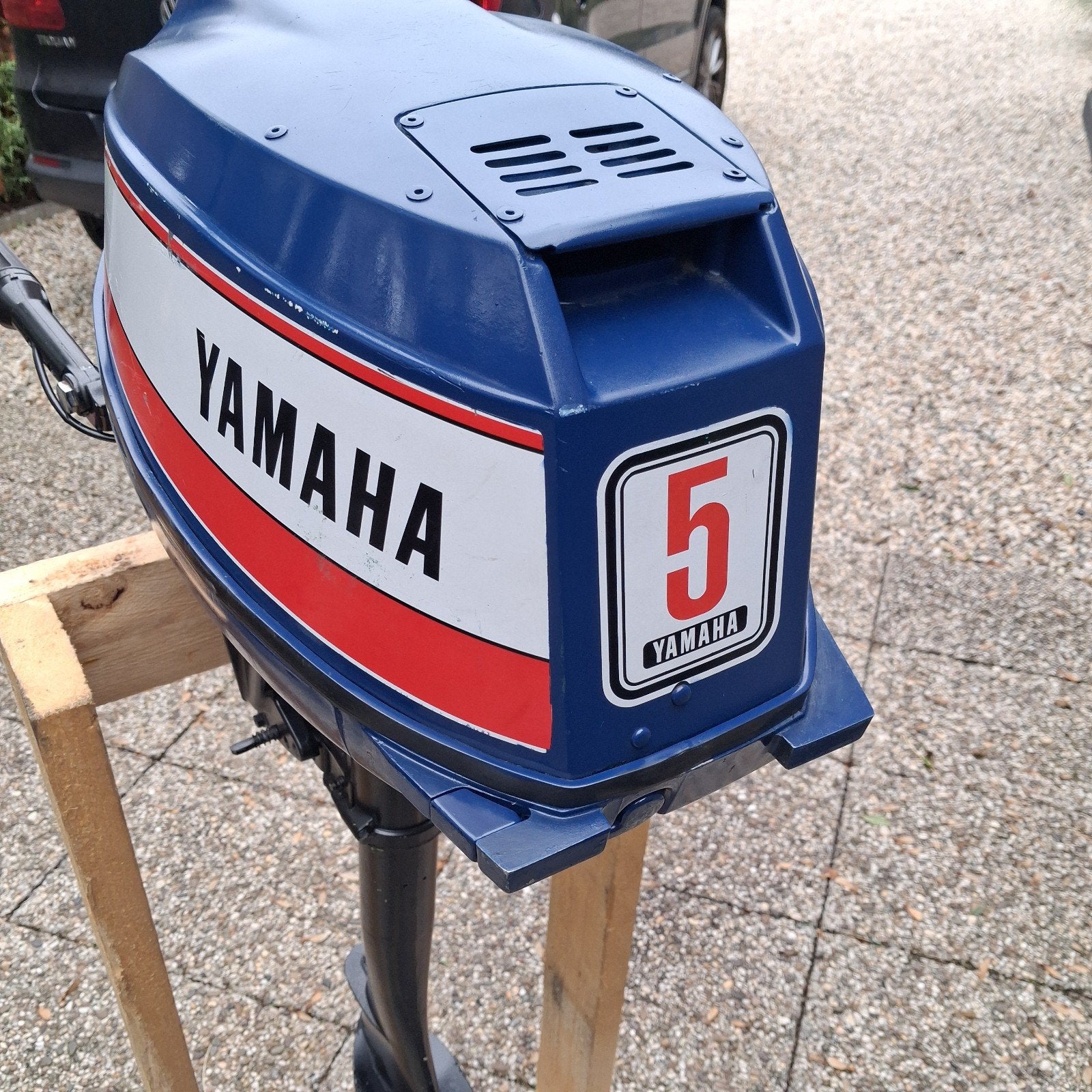 Yamaha 5 pk 2 takt. Luchtgekoeld., Watersport en Boten, Ophalen, Gebruikt, Motor en Techniek