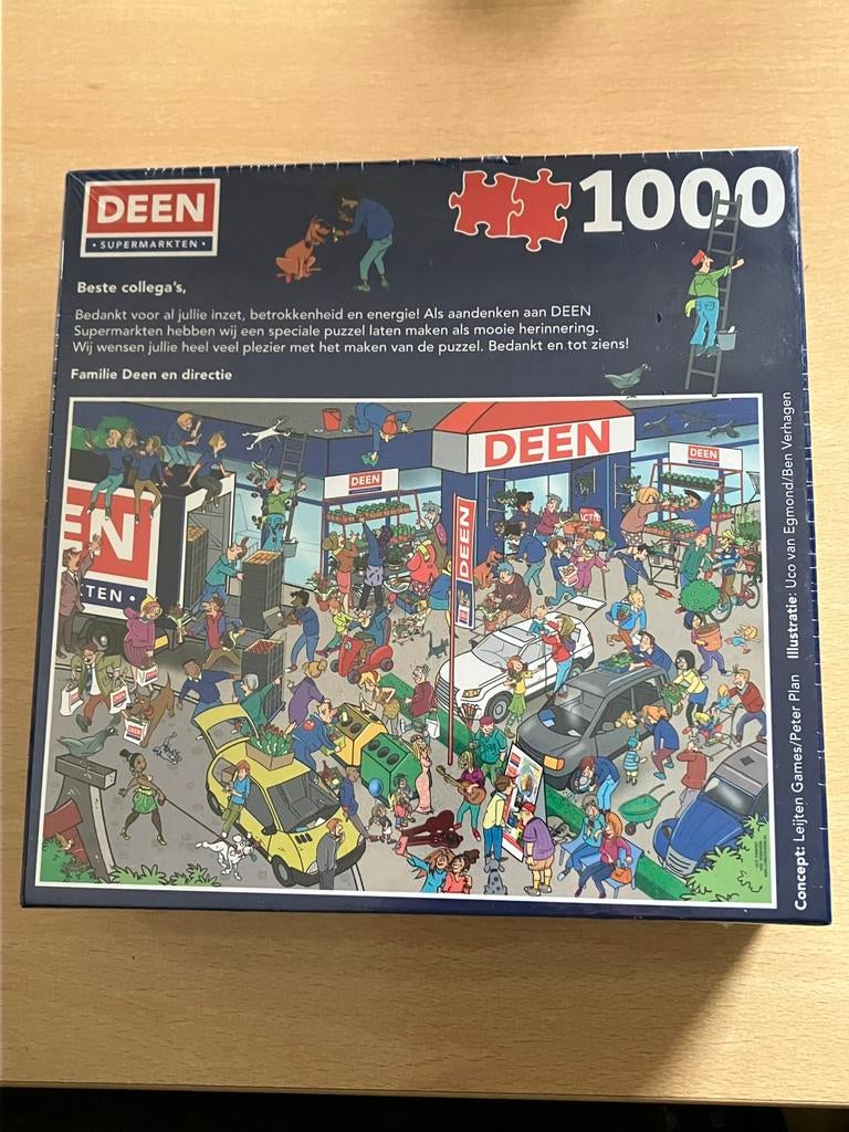 Legpuzzel 1000 stukjes nieuw in folie, Ophalen of Verzenden, 500 t/m 1500 stukjes, Nieuw, Legpuzzel