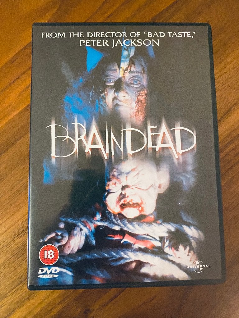DVD: Braindead (Import, Peter Jackson), Vanaf 16 jaar, Ophalen of Verzenden, Gebruikt, Vampiers of Zombies
