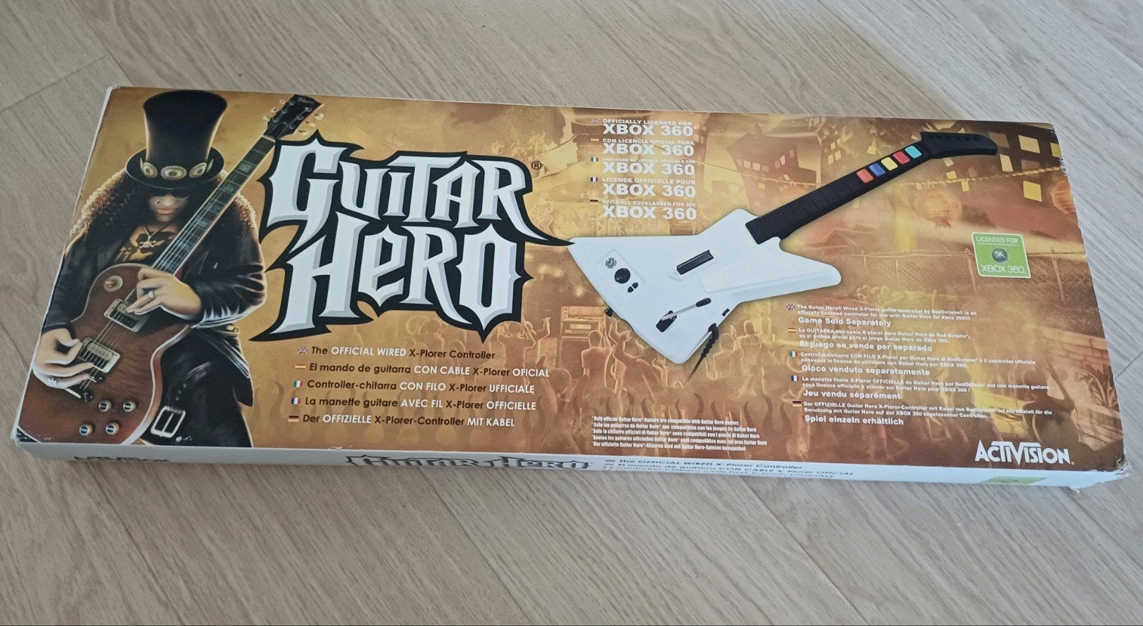 Guitar Hero X-Plorer Wired Controller Bundel+GH2 - Xbox 360, Ophalen of Verzenden