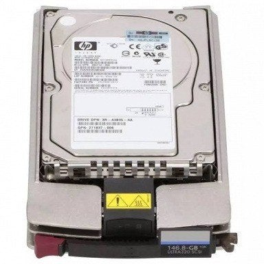 HP BD1468A4C5 146GB 10K U320 SCSI HDD 3.5", Computers en Software, Harde schijven, Gebruikt, Desktop, Intern, HDD, SCSI, Ophalen of Verzenden