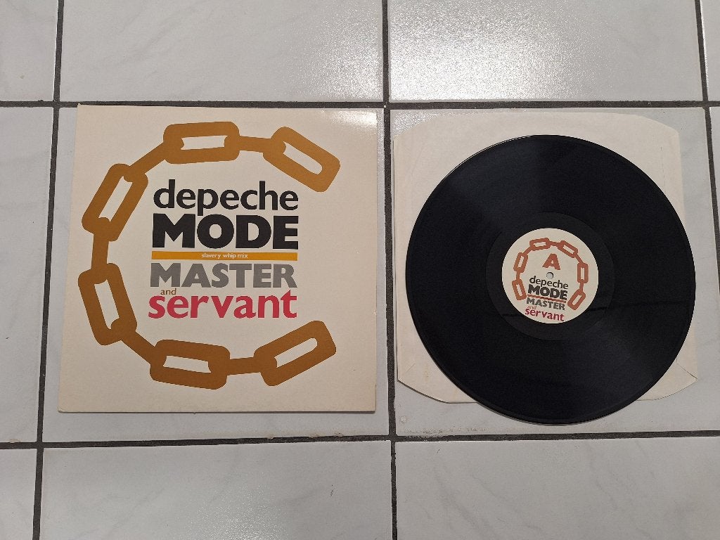 Vintage vinyl maxi single Depeche Mode Master + Servant 1984, Ophalen of Verzenden, Gebruikt