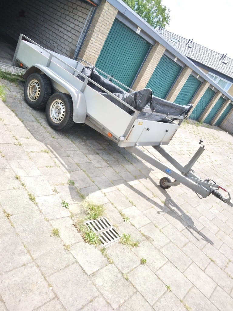 aanhanger tandemasser  ANSSEMS  2000 KG  3000x150  geremd, Auto diversen, Ophalen, Gebruikt