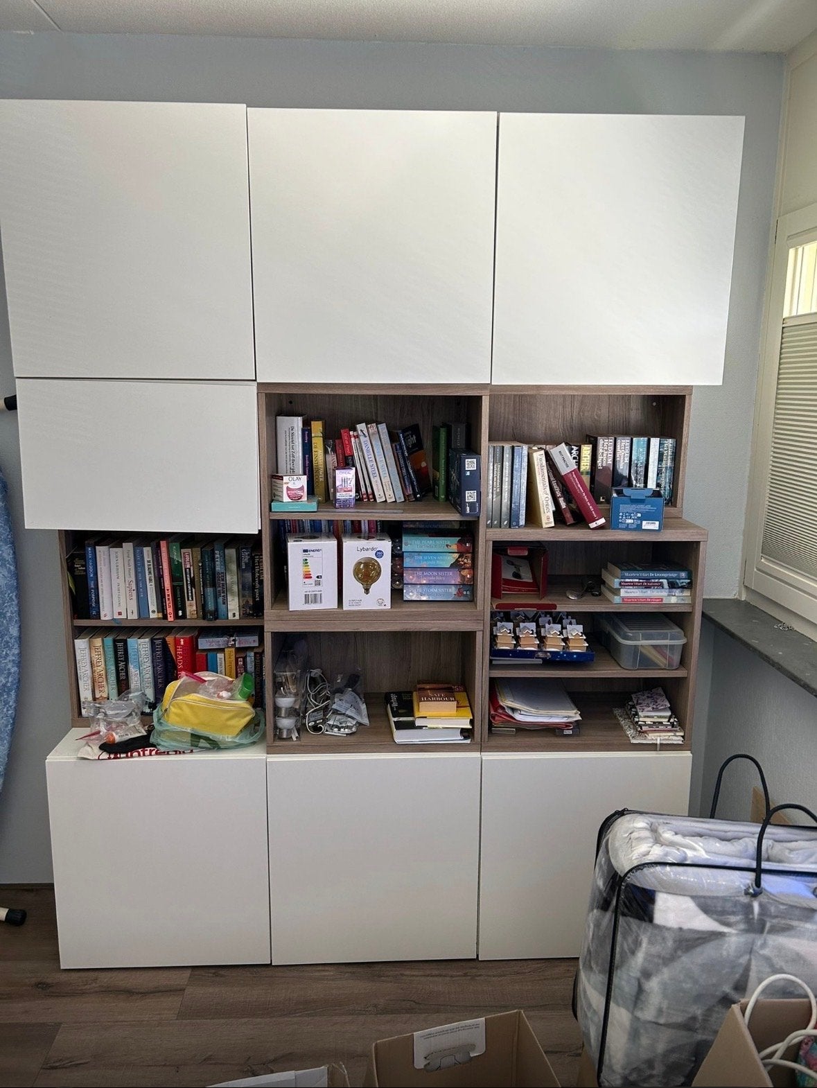 Ikea kast met deuren en planken, Ophalen, Gebruikt, 200 cm of meer, 150 tot 200 cm