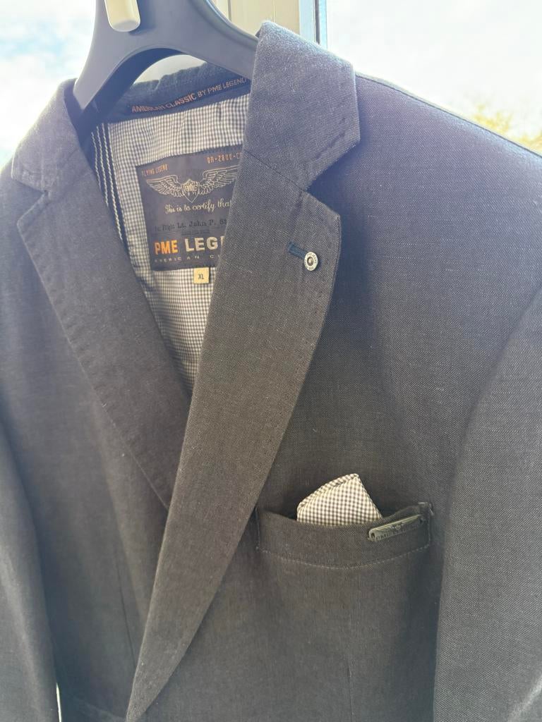 PME Legend colbert, maat XL, Kleding | Heren, Ophalen of Verzenden, Gedragen, Maat 56/58 (XL), Grijs