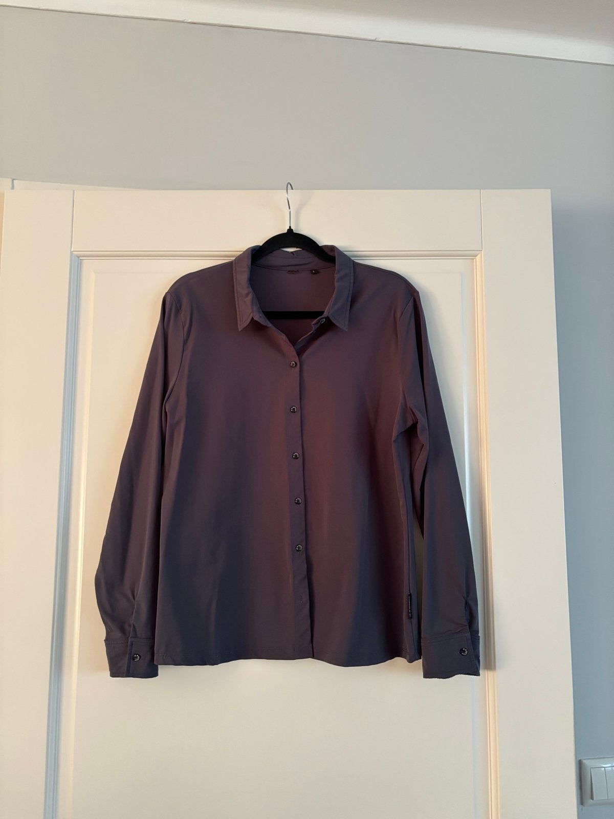 Grijs travel blouse van Je m'appelle, Ophalen of Verzenden, Zo goed als nieuw, Maat 42/44 (L), Grijs