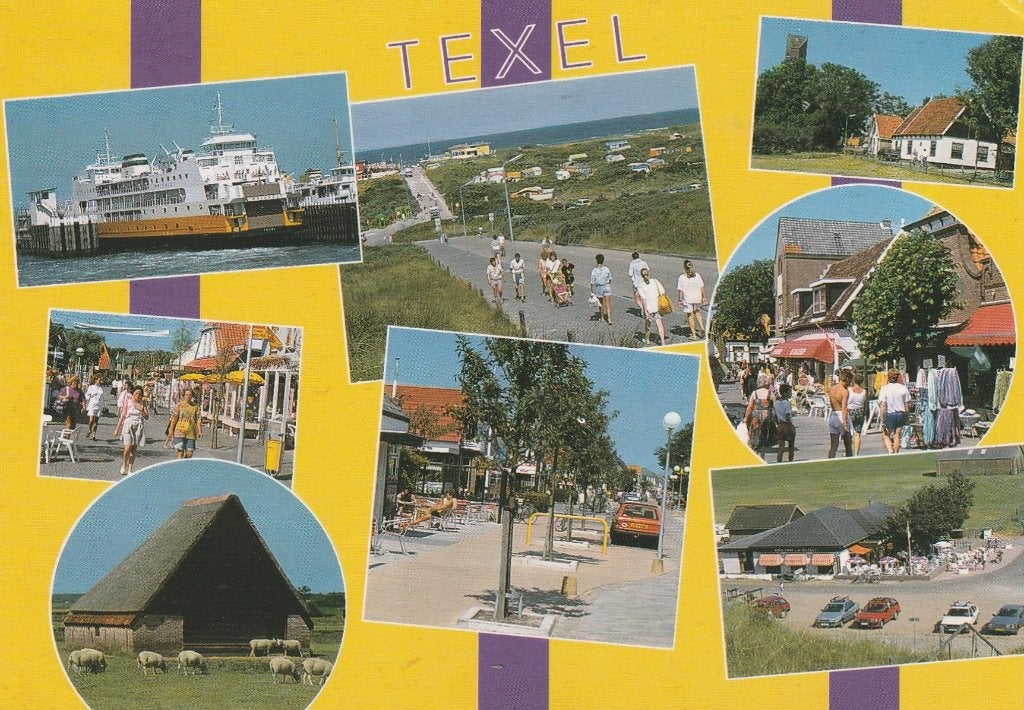TEXEL Veerboot Centrum Restaurant, Verzenden, 1980 tot heden, Gelopen, Waddeneilanden