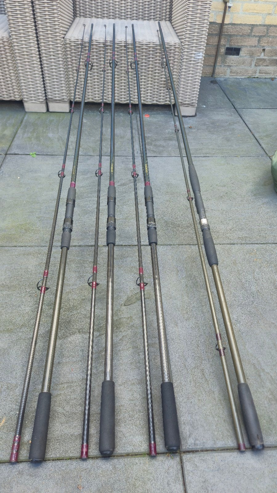 sportex Carp Carbon fibre 12 ft 3 LBS klassiekers, Ophalen, Werphengel
