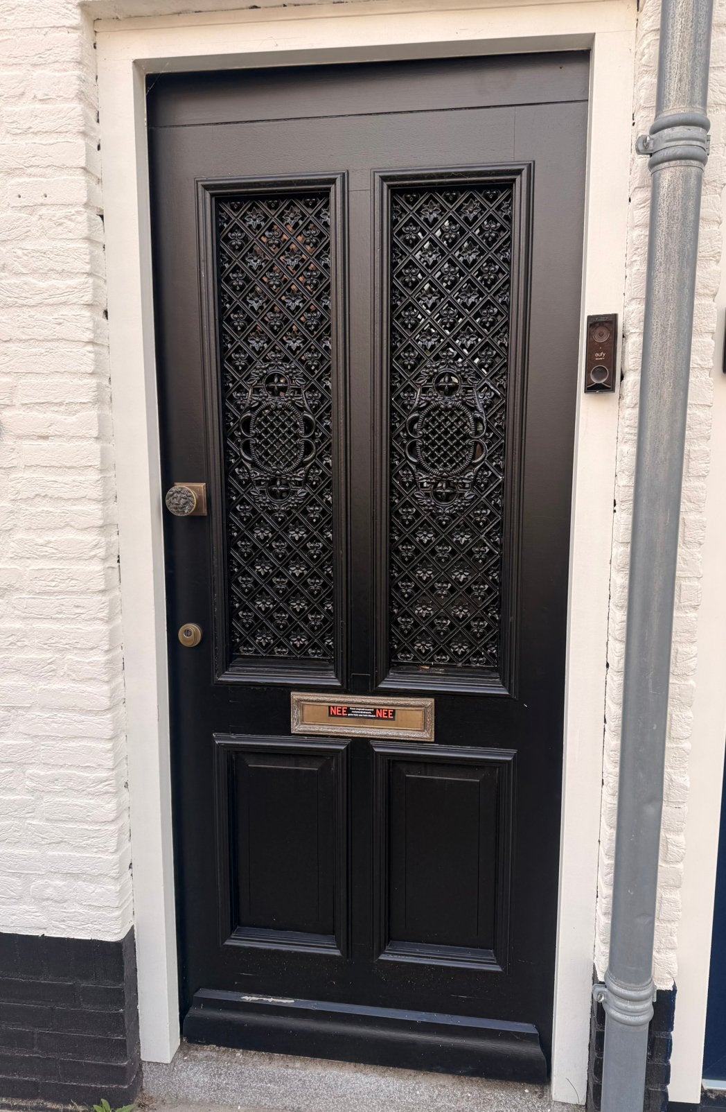 Voordeur, Ophalen, Gebruikt, 80 tot 100 cm, 200 tot 215 cm