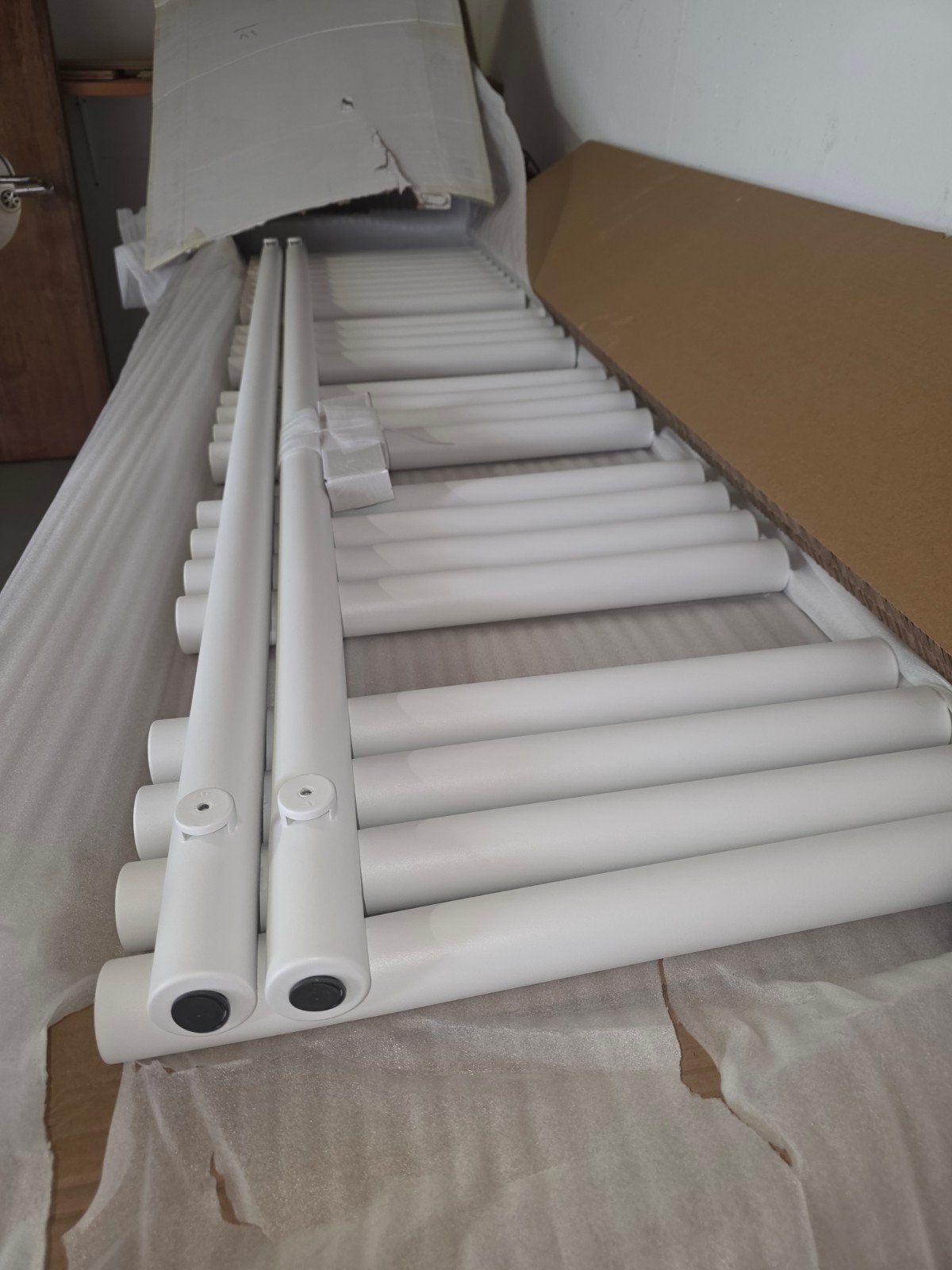 Nieuwe witte radiator, ongebruikt in verpakking, Ophalen, Nieuw, Modern