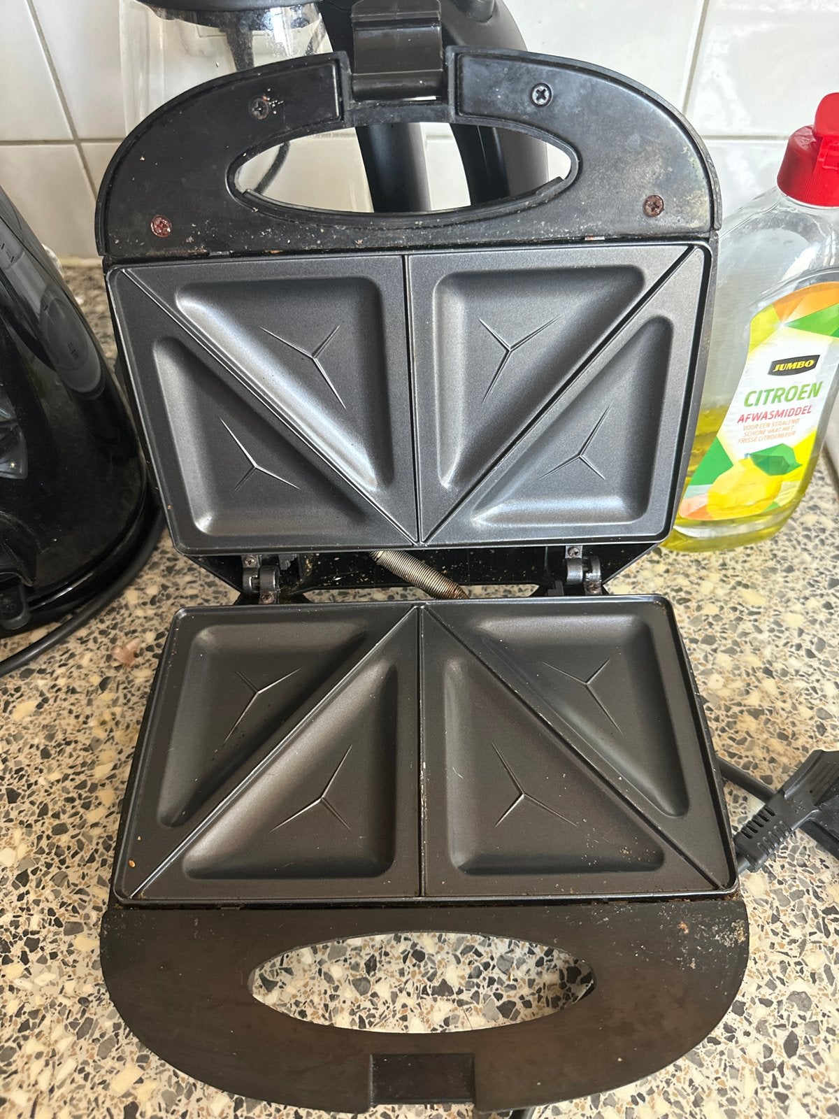 Tosti-ijzer / Sandwichmaker, Ophalen, Gebruikt