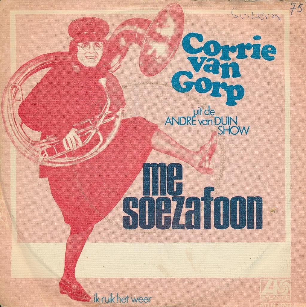2133 Corrie van Gorp - Me soezafoon (1975), Gebruikt, 7 inch, Single, Ophalen of Verzenden