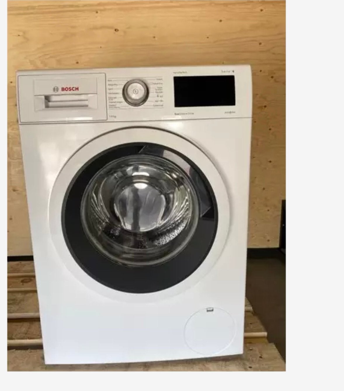 Bosch wasmachine en droger, Witgoed en Apparatuur, Wasmachines, Ophalen, Zo goed als nieuw, 1200 tot 1600 toeren