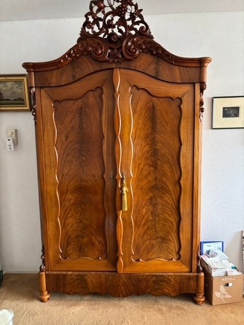 Mahoniehouten Kuifkast, Antiek en Kunst, Antiek | Meubels | Kasten, Ophalen