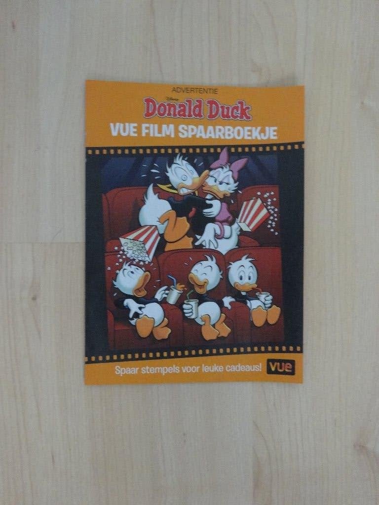 Donald Duck – Vue film spaarboekje 2026 (NIEUW), Eén stripboek, Ophalen of Verzenden, Nieuw