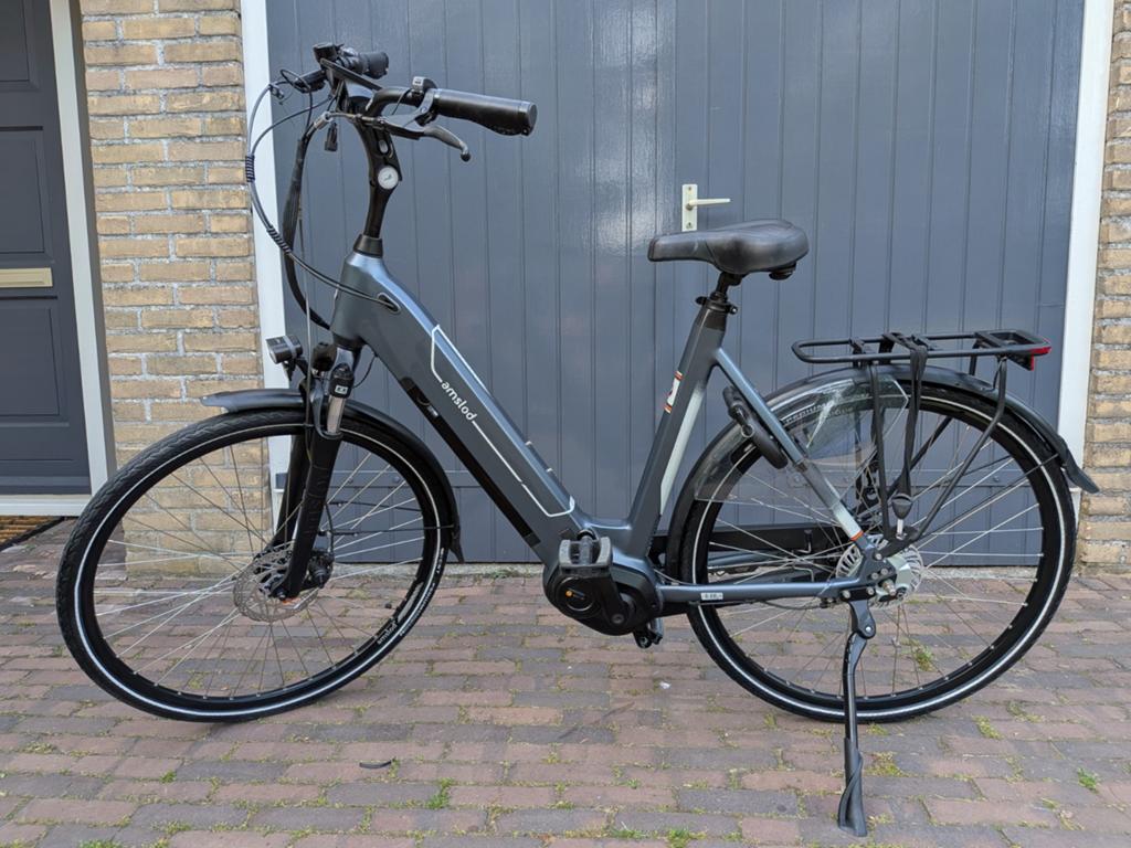 Zo goed als nieuwe Amslod Ebike., Fietsen en Brommers, Elektrische fietsen, Ophalen of Verzenden, Zo goed als nieuw, Overige merken