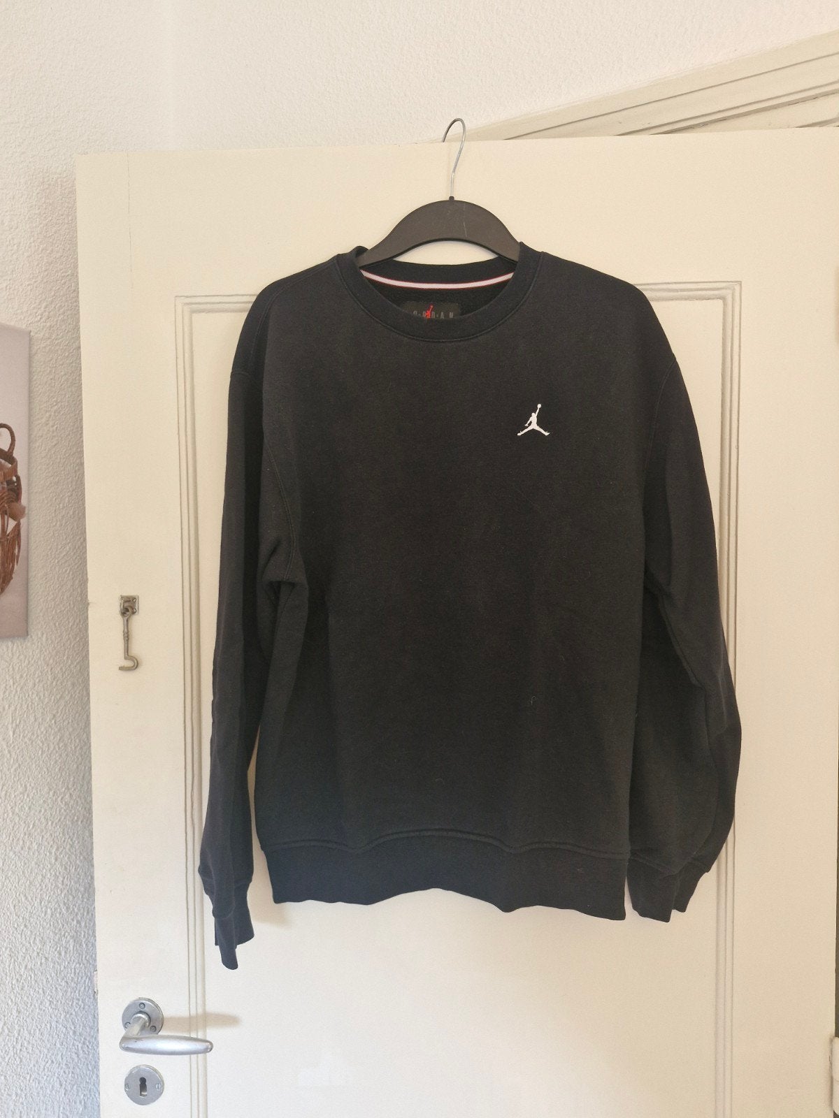 Jordan Jumpman Crewneck Sweater Zwart, Ophalen of Verzenden, Gedragen, Jordan