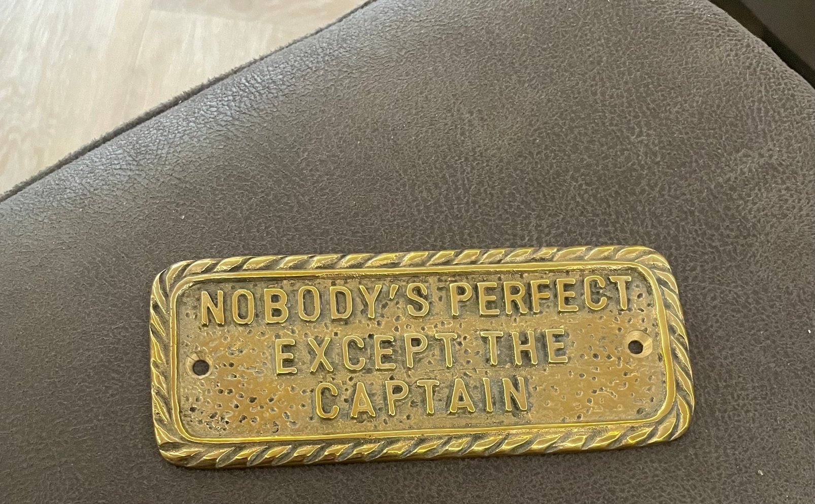 Koper plaatje leuk voor op de boot, Antiek en Kunst, Ophalen of Verzenden