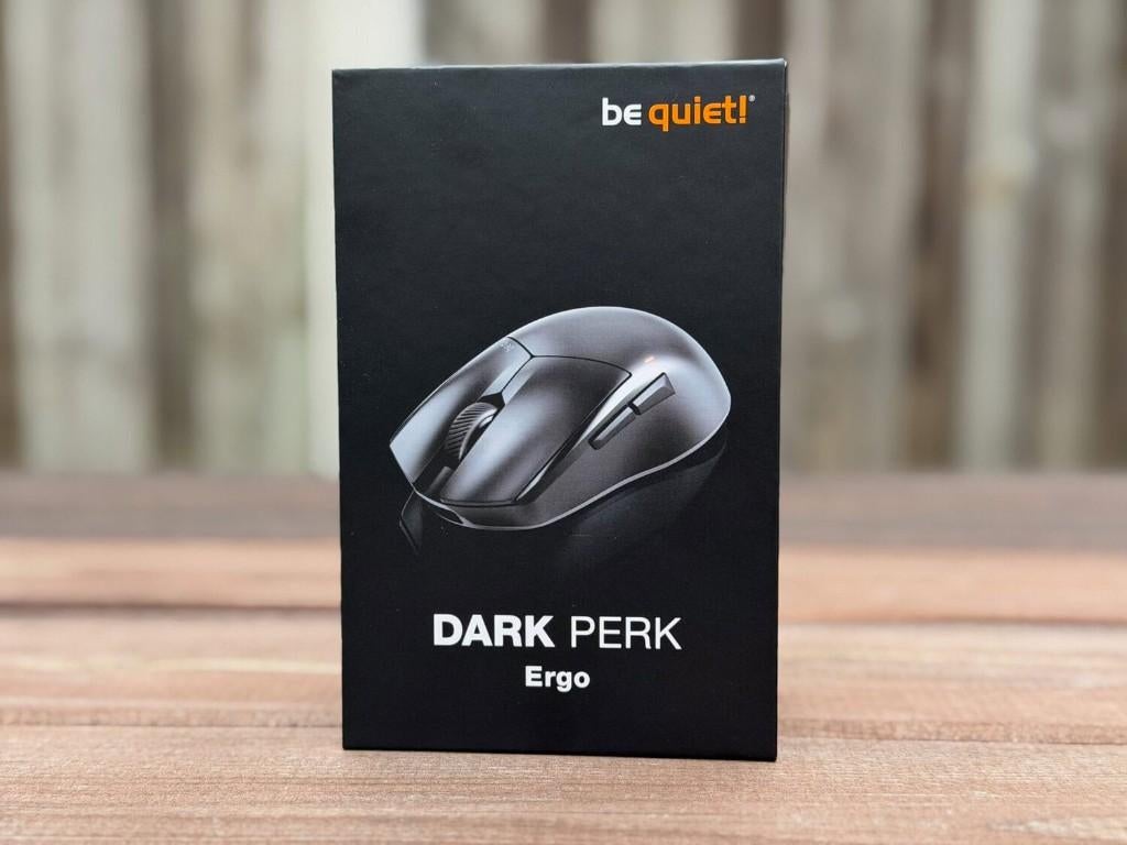 be quiet! Dark Perk Ergo gaming muis ZGAN!, Computers en Software, Muizen, Rechtshandig, Muis, Gaming muis, Ophalen of Verzenden