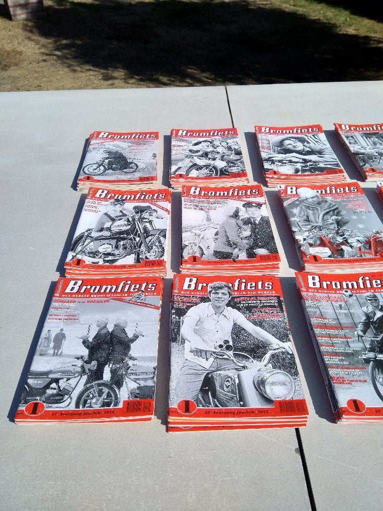 bromfiets tijdschrift bromfietsbladen, Boeken, Tijdschriften en Kranten, Ophalen, Zo goed als nieuw