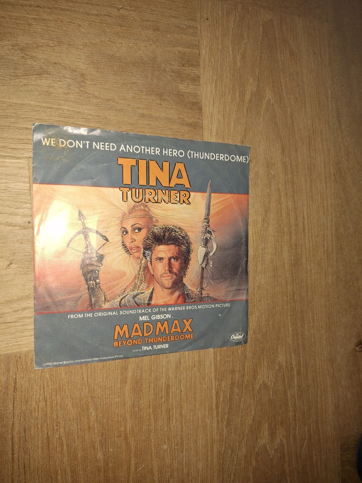 Tina Turner - We Don't Need Another Hero (Thunderdome) vinyl, Gebruikt, Filmmuziek en Soundtracks, 7 inch, EP