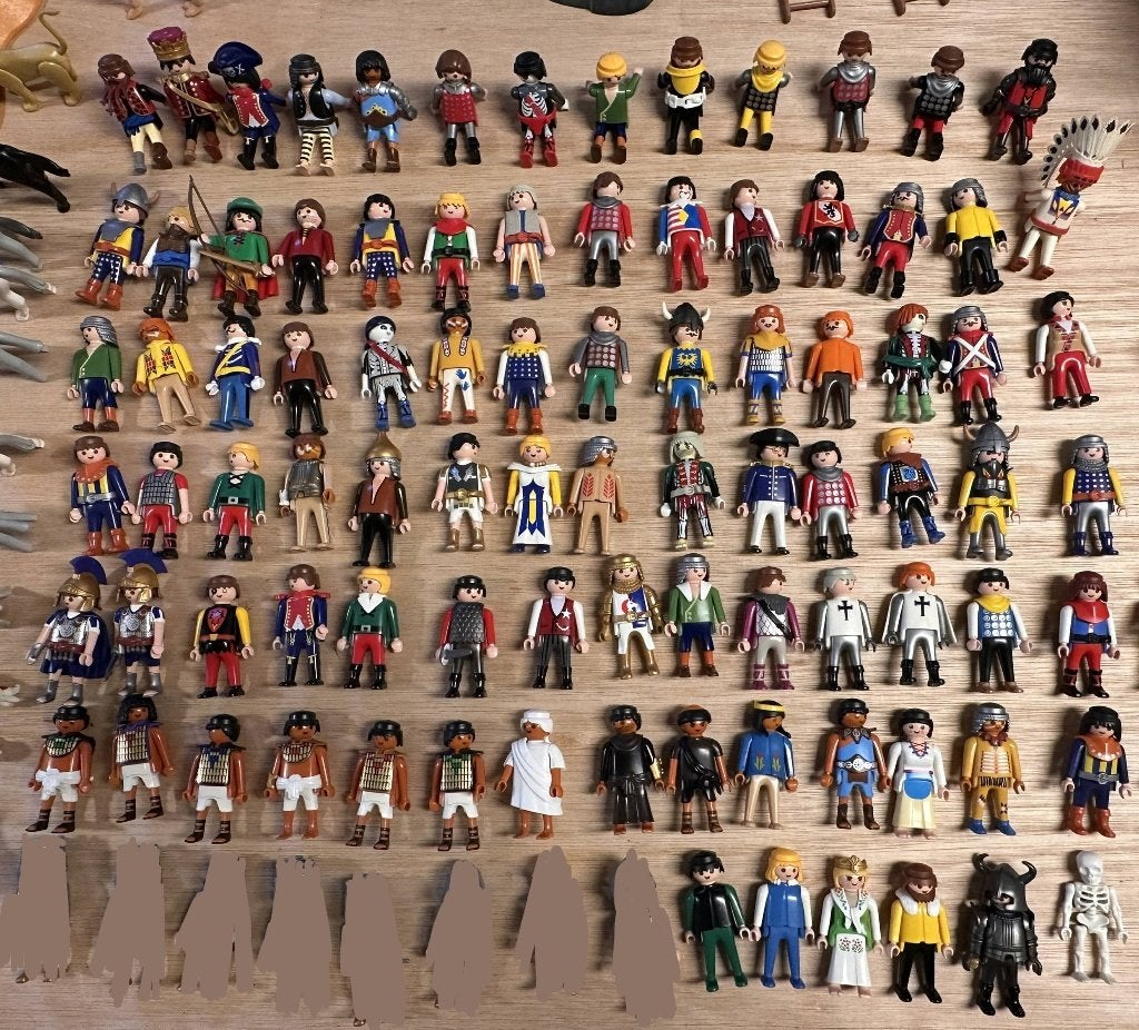 Playmobil oud heden collectie, Kinderen en Baby's, Ophalen, Gebruikt, Losse onderdelen