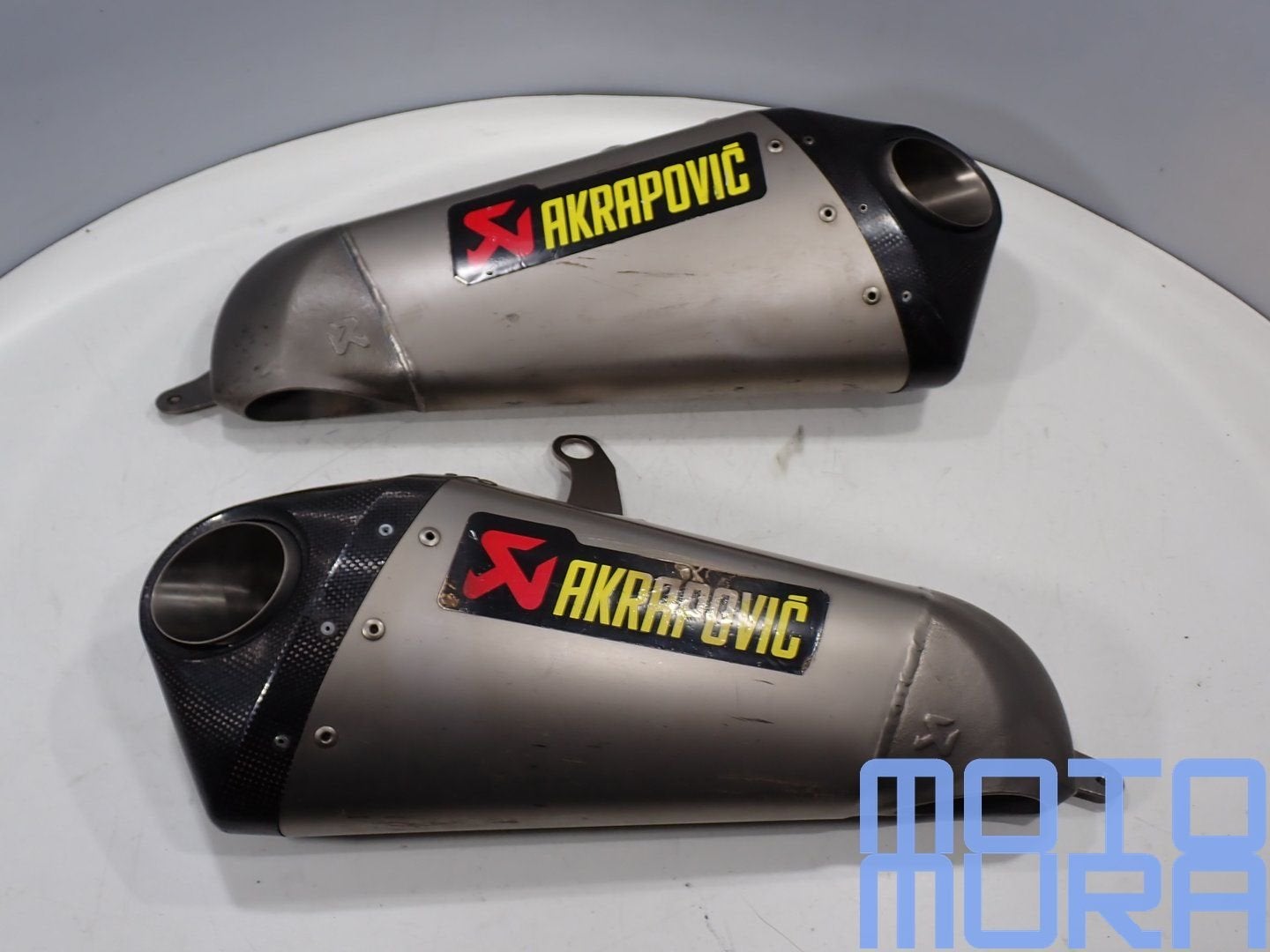 Akrapovic Corse dempers voor de Ducati Panigale 1199 RS 2012, Gebruikt, -, -, Ophalen of Verzenden