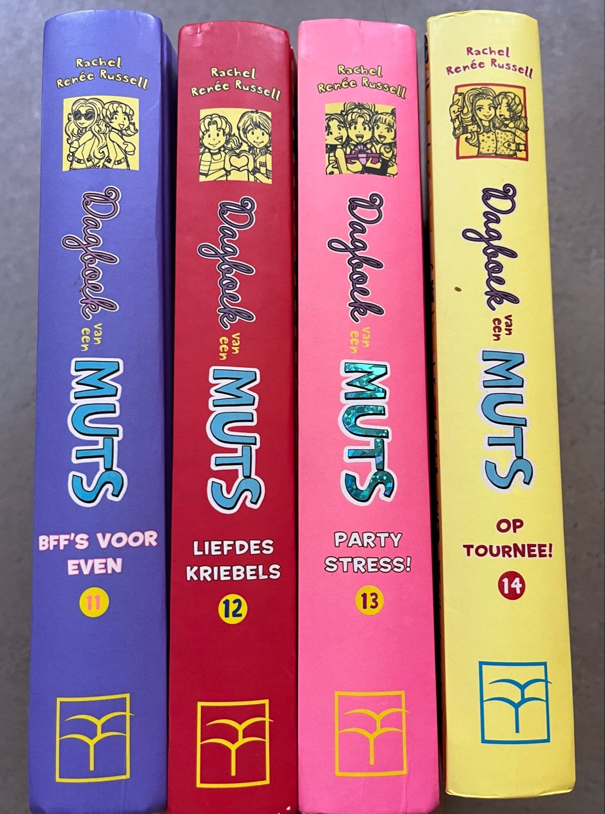 Dagboek van een Muts - Deel 11, 12, 13, 14 (4 boeken), Ophalen of Verzenden, Zo goed als nieuw, Fictie