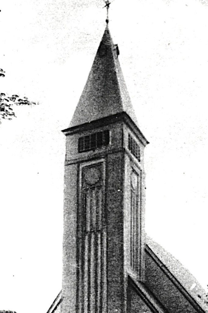 936037 Heemstede Geref Kerk 1945 Postzegel afgeweekt, Ophalen of Verzenden, 1940 tot 1960, Gelopen, Noord-Holland