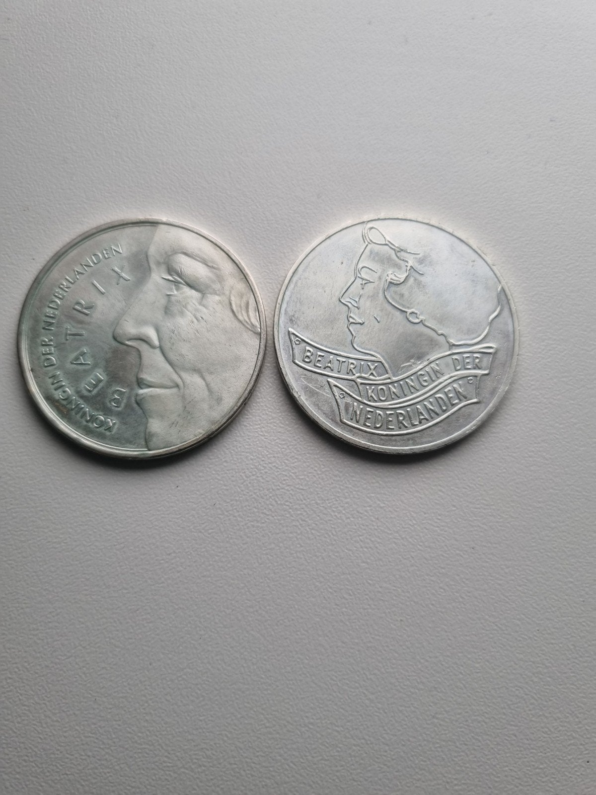 Zilveren 50 gulden munten, Postzegels en Munten, Koningin Beatrix, Zilver, Ophalen of Verzenden, Losse munt