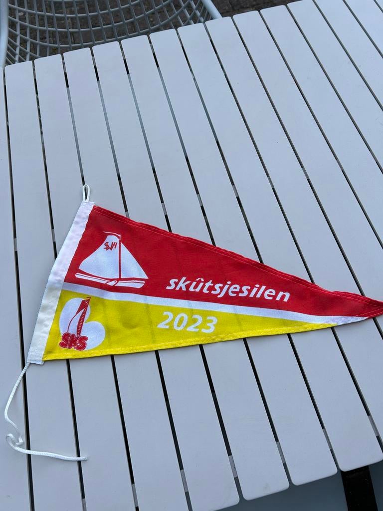 Wimpel skûtsjesilen SKS 2023, Ophalen of Verzenden, Zo goed als nieuw