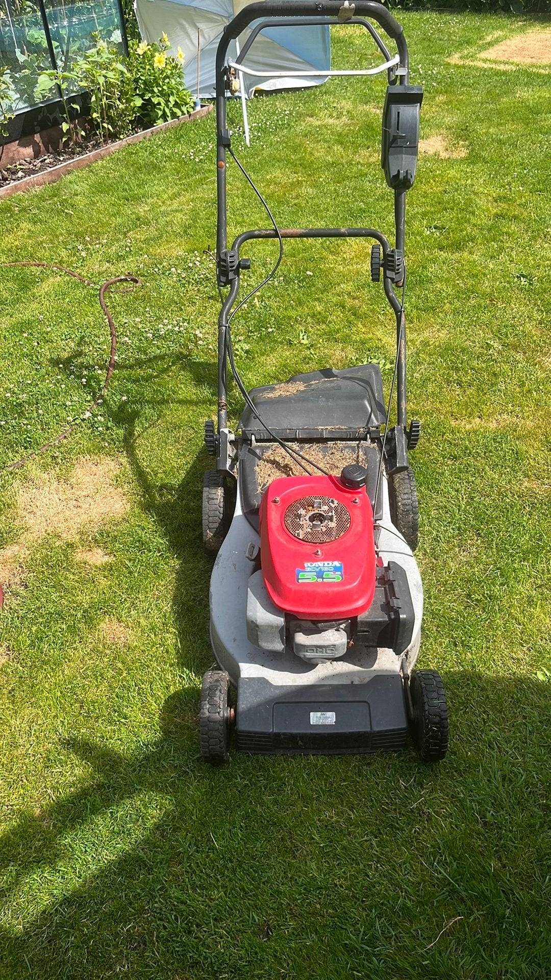 Grasmaaier honda gcv160, Tuin en Terras, Grasmaaiers, Ophalen, Zo goed als nieuw