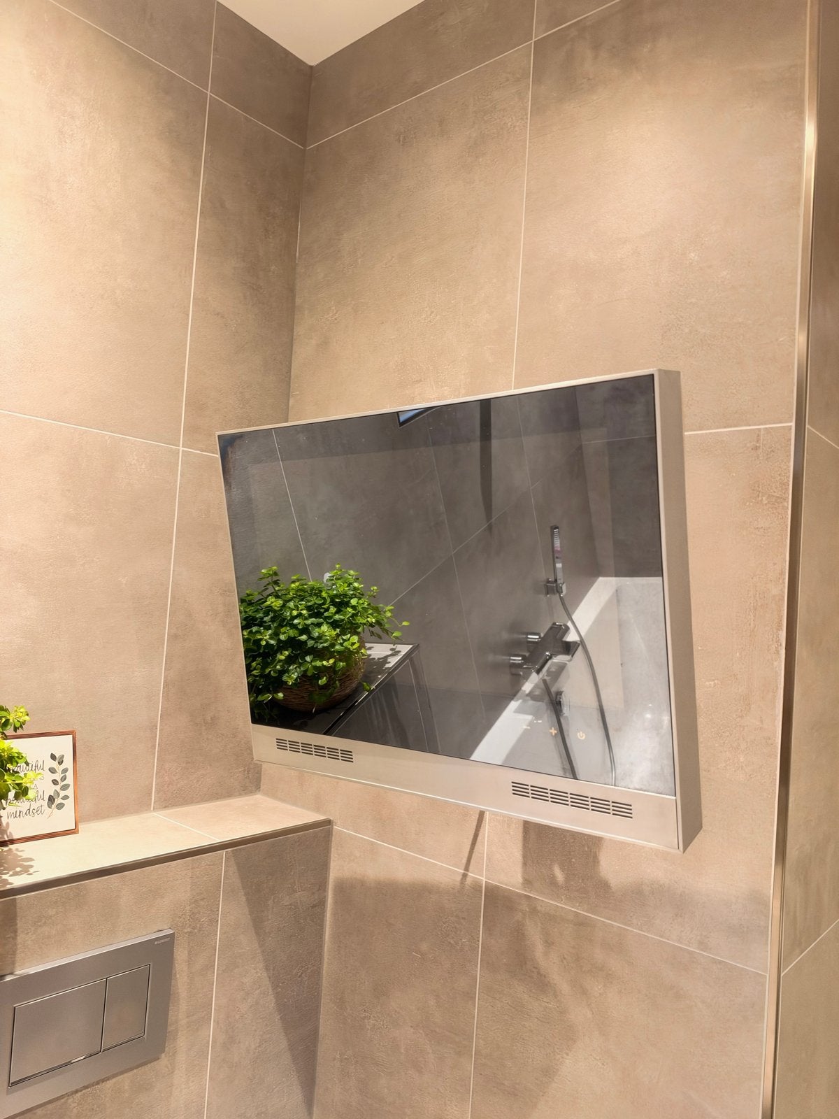 Ocea Badkamer TV - Waterdichte TV voor in de Badkamer, Ophalen, Gebruikt, 40 tot 60 cm, Overige merken